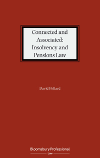 صورة الغلاف: Connected and Associated: Insolvency and Pensions Law 1st edition 9781526519597