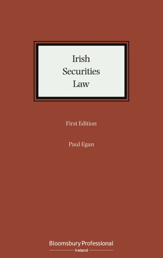 Cover image: Irish Securities Law 1st edition