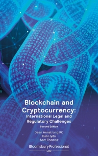 Immagine di copertina: Blockchain and Cryptocurrency: International Legal and Regulatory Challenges 2nd edition 9781526521651