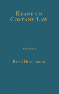 Cover image: Keane on Company Law 6th edition 9781526521972