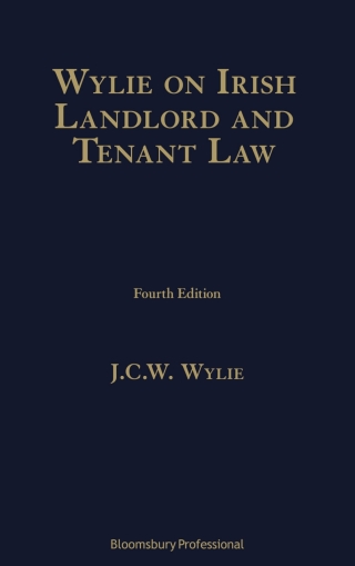 Cover image: Wylie on Irish Landlord and Tenant Law 4th edition