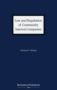 Cover image: Law and Regulation of Community Interest Companies 1st edition 9781526522757