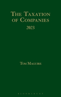Imagen de portada: The Taxation of Companies 2023 1st edition
