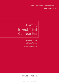 Cover image: Family Investment Companies -  2nd edition 2nd edition 9781526524690