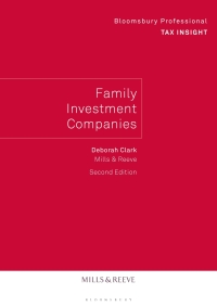 Cover image: Family Investment Companies -  2nd edition 2nd edition 9781526524690