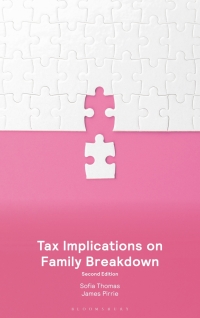Imagen de portada: Tax Implications on Family Breakdown 2nd edition 9781526526960