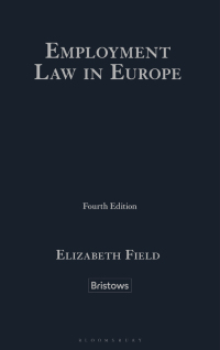 Cover image: Employment Law in Europe 4th edition 9781526527189