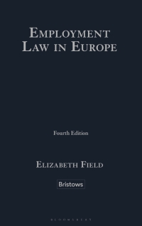 Imagen de portada: Employment Law in Europe 4th edition 9781526527189