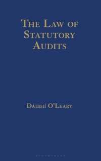 Imagen de portada: The Law of Statutory Audits 1st edition