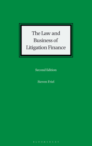 Cover image: The Law and Business of Litigation Finance 2nd edition 9781526527820