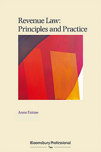 Cover image: Revenue Law: Principles and Practice 38th edition