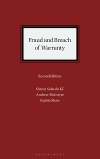 Titelbild: Fraud and Breach of Warranty 2nd edition 9781526529022