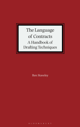 صورة الغلاف: The Language of Contracts 1st edition 9781526530301
