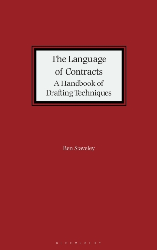 Cover image: The Language of Contracts 1st edition 9781526530301