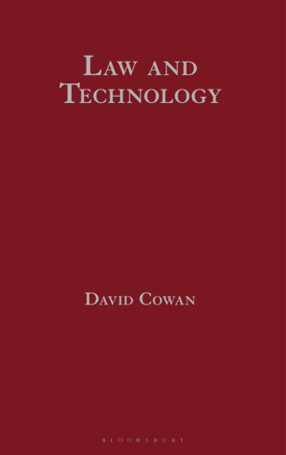 Omslagafbeelding: Law and Technology 1st edition