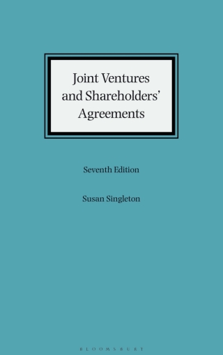 Imagen de portada: Joint Ventures and Shareholders' Agreements 7th edition 9781526531254