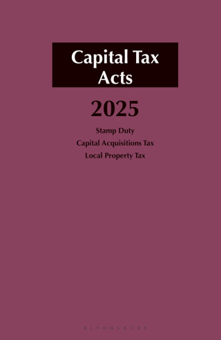 Cover image: Capital Tax Acts 2025 33rd edition