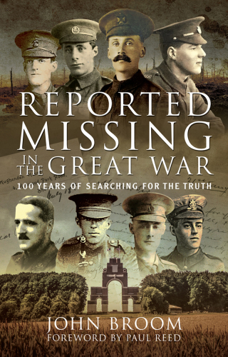 Imagen de portada: Reported Missing in the Great War 9781526749512