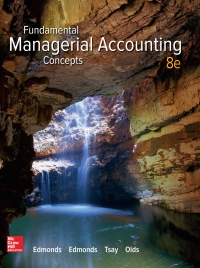 Imagen de portada: E-Book Fundamental Managerial Accounting Concepts 8th edition 9781259253416