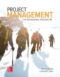 Cover image: Project Management: The Managerial Process 7th edition 9781259253874