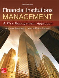 Cover image: Financial Institutions Management: A Risk Management Approach 9th edition 9781259922046