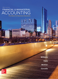 Cover image: Financial and Managerial Accounting 18th edition 9781259922183