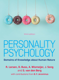 Cover image: Personality Psychology: Domains of Knowledge about Human Nature 3rd edition 9781526847874