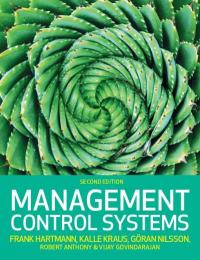 表紙画像: Management Control Systems 2nd edition 9781526848314