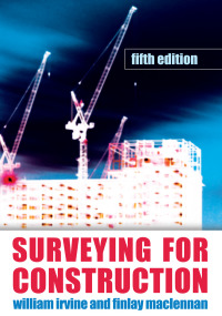 Imagen de portada: Surveying for Construction 5th edition 9781526849083