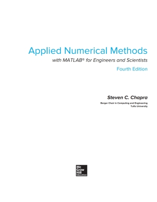 Omslagafbeelding: EBOOK: Applied Numerical Methods with MatLab 4th edition 9781260083255