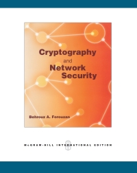 Imagen de portada: Cryptography & Network Security 1st edition 9780073327532