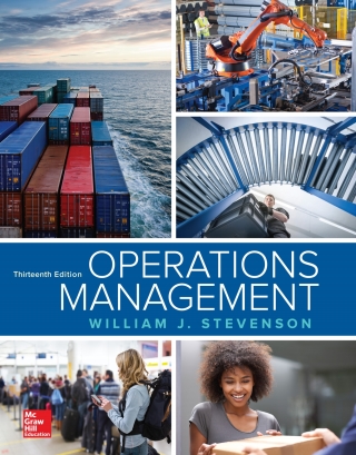 Cover image: Operations Management 13th edition 9781259921810
