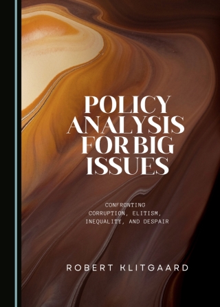 Imagen de portada: Policy Analysis for Big Issues 1st edition 9781036405120