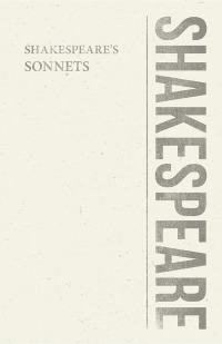 Imagen de portada: Shakespeare's Sonnets 9781408632598