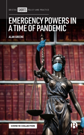 Cover image: Emergency Powers in a Time of Pandemic 1st edition 9781529215410