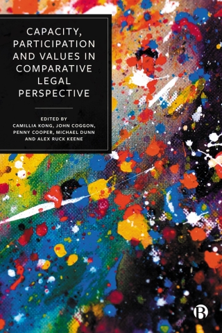 Cover image: Capacity, Participation and Values in Comparative Legal Perspective 1st edition 9781529224450