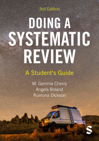 Cover image: Doing a Systematic Review 3rd edition 9781529740974