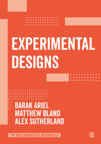 Cover image: Experimental Designs 1st edition 9781526426628