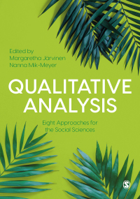 Imagen de portada: Qualitative Analysis 1st edition 9781526465269