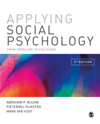 Cover image: Applying Social Psychology 3rd edition 9781529732016