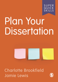 Cover image: Plan Your Dissertation 1st edition 9781529790825