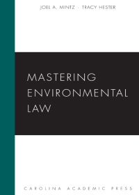 表紙画像: Mastering Environmental Law 1st edition 9781531000905