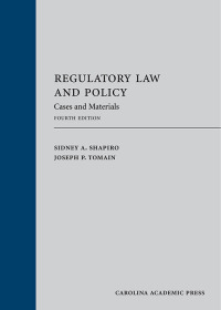 صورة الغلاف: Regulatory Law and Policy: Cases and Materials 4th edition 9781611639131