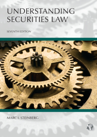 Cover image: Understanding Securities Law 7th edition 9781531001445