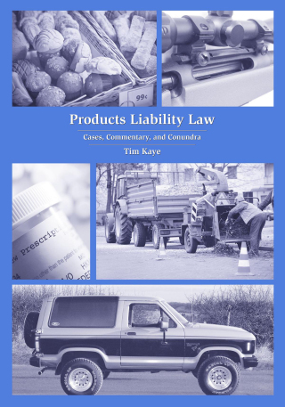 Imagen de portada: Products Liability Law: Cases, Commentary, and Conundra 1st edition 9781594608421