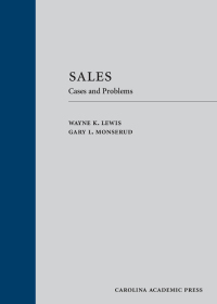 Imagen de portada: Sales: Cases and Problems 1st edition 9781531001582