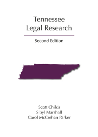Cover image: Tennessee Legal Research 2nd edition 9781611637120