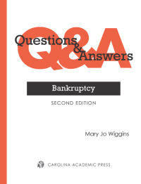 صورة الغلاف: Questions & Answers: Bankruptcy 2nd edition 9781531002121