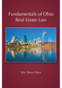 صورة الغلاف: Fundamentals of Ohio Real Estate Law 1st edition 9781611634013