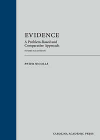 Imagen de portada: Evidence: A Problem-Based and Comparative Approach 4th edition 9781531004033